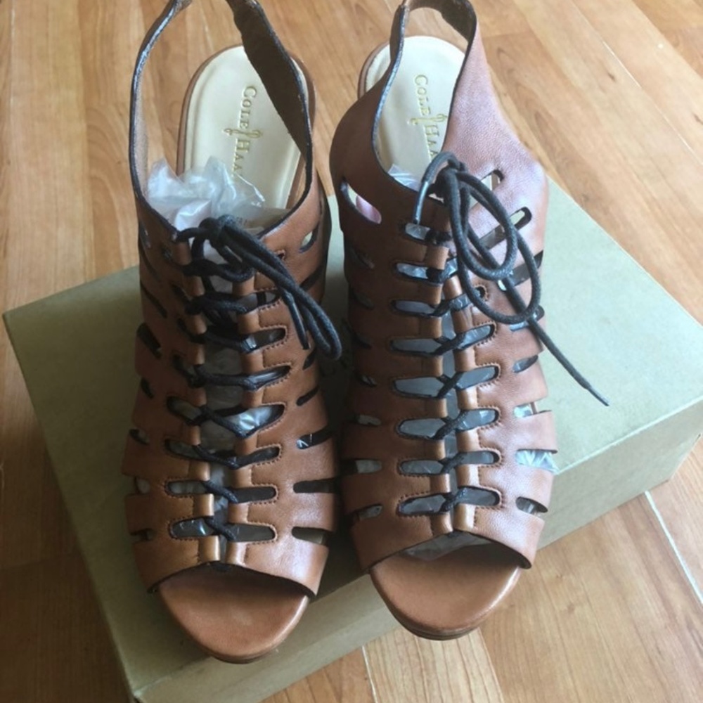Cole Haan Gladiator Wedge Sandals